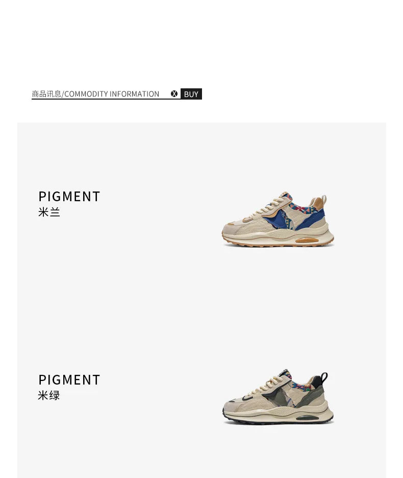 Pantofi sport pentru bărbați, pantofi sport de primăvară 2025, pantofi sport casual, versatili, confortabili, la modă, de nișă, antiderapanți, rezistenți la uzură, retro