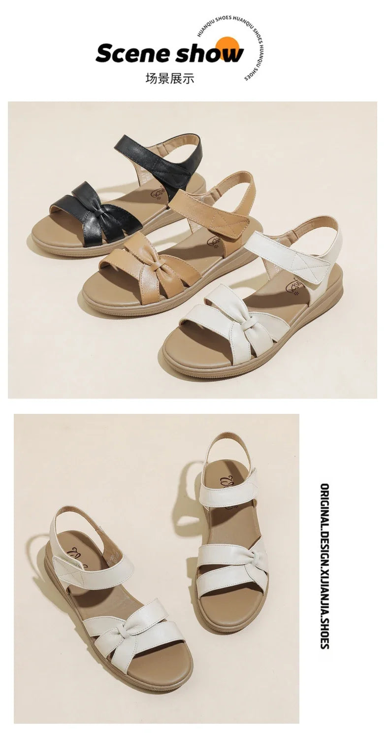 Summer Women Shoes Sandals Open Toe Walking Shoes Soft Ladies Shoes Wedge Women Shoe Party Sandal Women Female Footwear