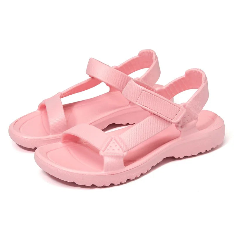 Sommer-Sandalen 2025: Womens Sandals Summer Trend Anti-slip Wear-resistant - Lightweight EVA Flat Sandals Women Outdoor Beach Shoes Collection