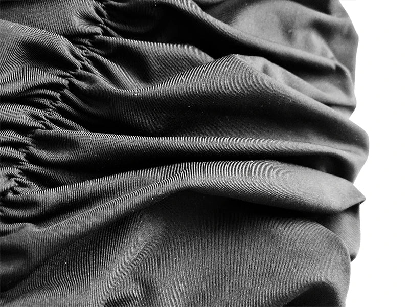 Arctic Cat Bodycon Off-Shoulder - Viskose, Elastisch, Lang