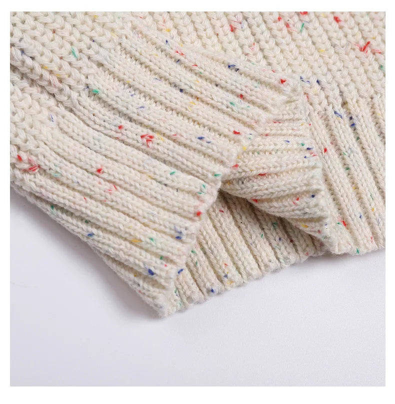 KidsJoy Herbstpullover Grobstrick - Unisex 3-6J Langarm