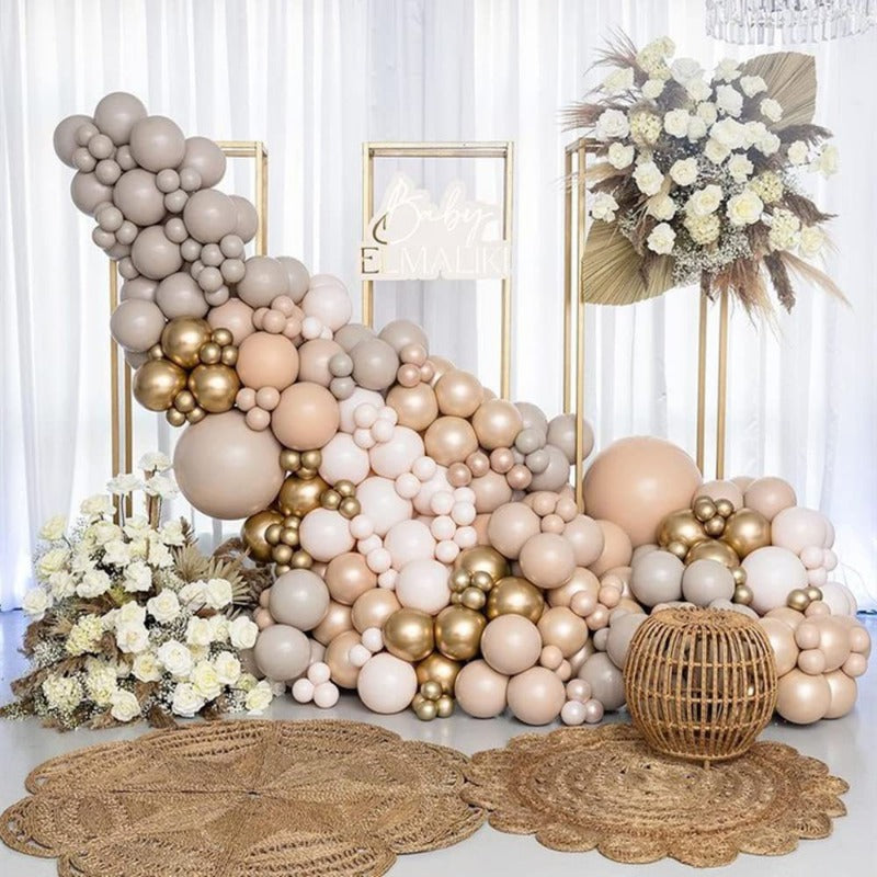 Eleganza Premium Ballongirlande Luftig - 100 Stk 3m 30cm