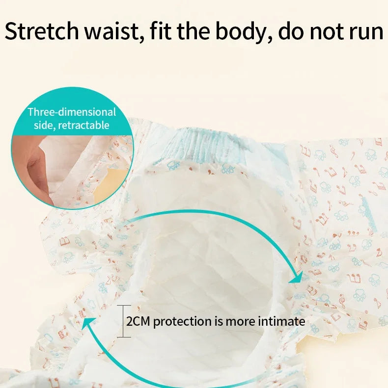 DUTRIEUX Einweg-Windeln Auslaufsicher - 10 Stk, Saug, Uni