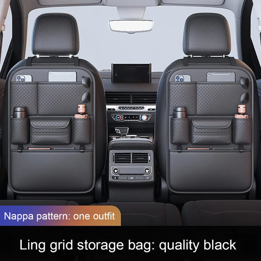 Auto Sitz Rücken Aufbewahrung Tasche 2025 - Hängende Tasche Multifunktional - Car Seat Tissue Box Organizer Interieur Dekoration