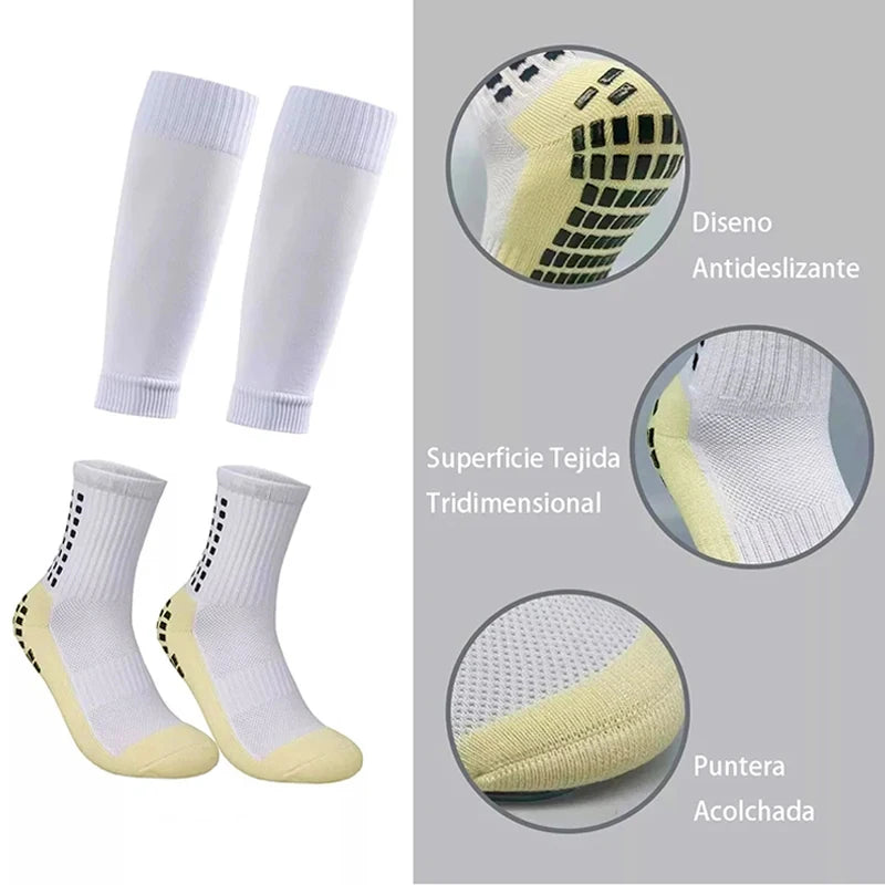 OLOEYER Grip Fußballsocken Set - Knielang Polyester 39-45