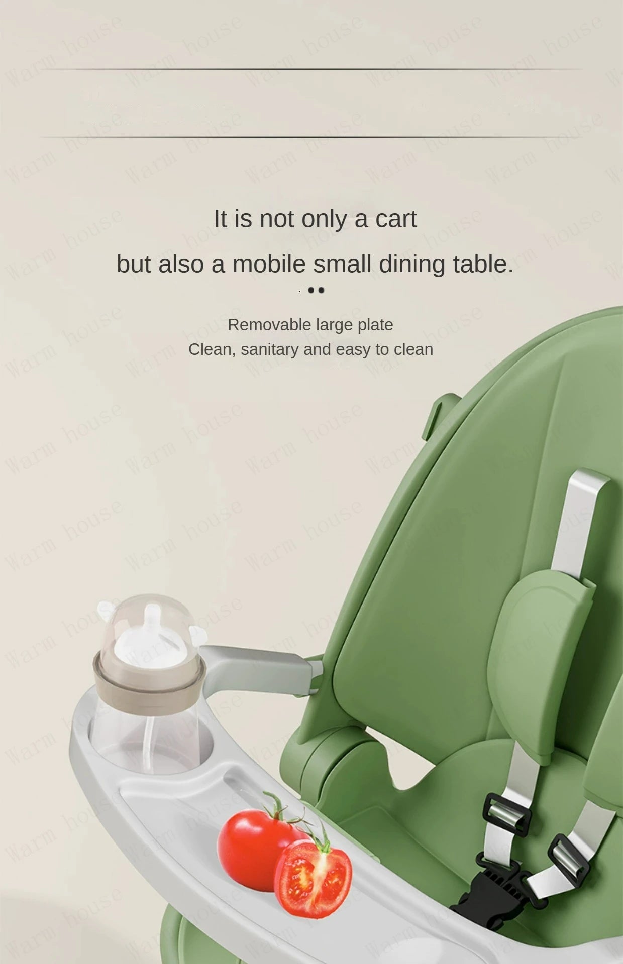 Neues Kindertrikot, Recliner und Sitzender Foldable Portable Stroller, 1-6 Jahre Alt Multifunktionales Kinderfahrrad