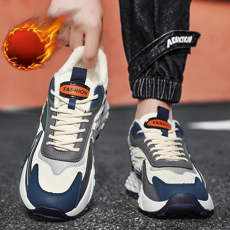 Herren-Platform-Sneaker 2025: Luxus Winter Cotton - Plus Size Running Collection