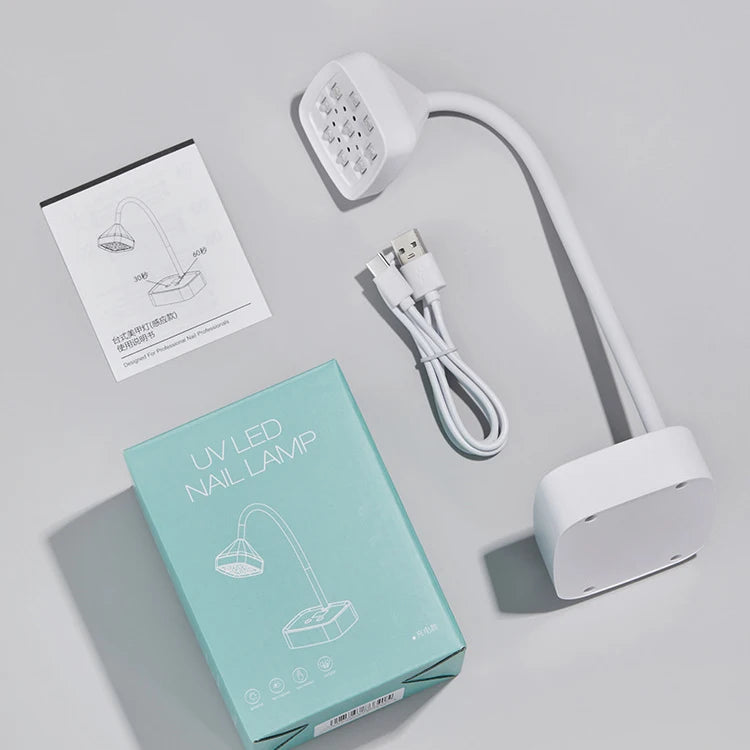 Rechargeable Sun uv Led Nail Lamp Professional uv Light for Gel Nails,Mini Nail Dryer Led uv Light Lamp for Nail Art Salon