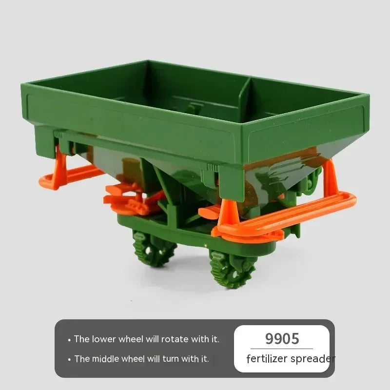 RC Auto 1:24 Legierung Ferngesteuert Traktor Spielzeug Mit Scheinwerfer Simulation Elektrisch Farm Truck Spielzeug Set Kind Outdoor Spielzeug Geschenke