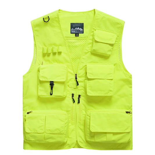 Fujian Multi-Pocket atmungsaktiv - 5XL, Taschen, dünn