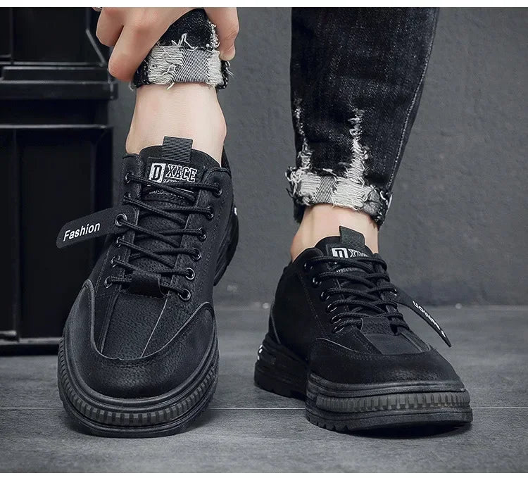 Wear resistant New BreathableWork Safety Shoes Trendy Versatile Comfortable Eva Insoles Rubber Upper shoes for men sneakers men