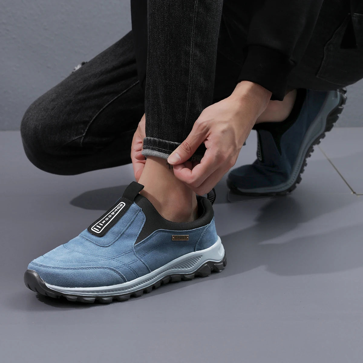 Sneakers Men Sport Running Shoes Men Light Athletic Shoes Men Casual Flats Trail Breathable Walking Shoes