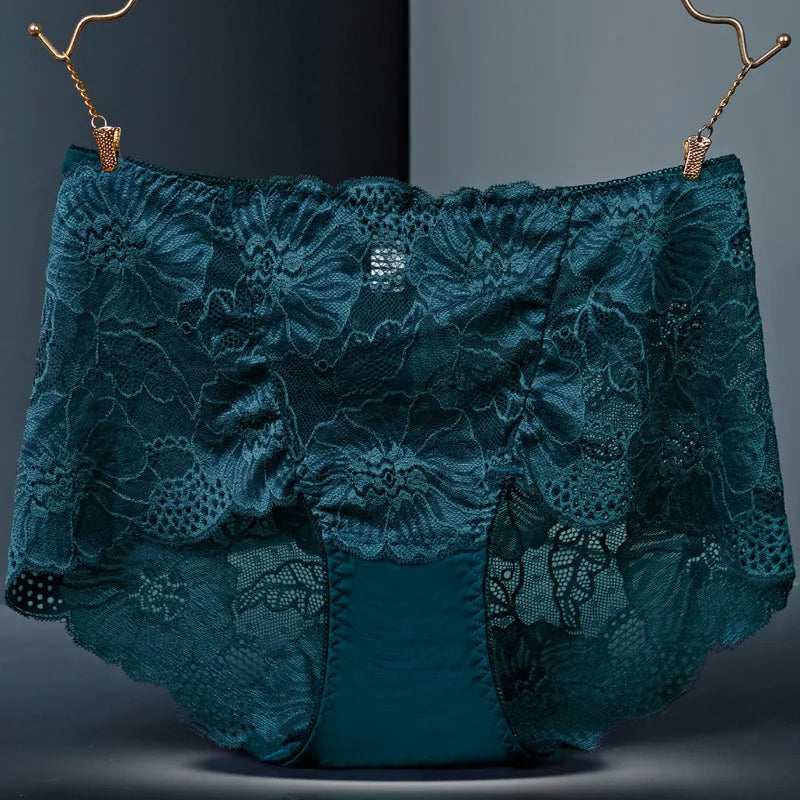 Plus Size Beliebte Unterwäsche Frauen Höschen Slips für Weiblich Hipster Unterhose Elegant Lingerie Spitze Baumwolle Tanga Brazilian Große Größe Beliebter Verkauf