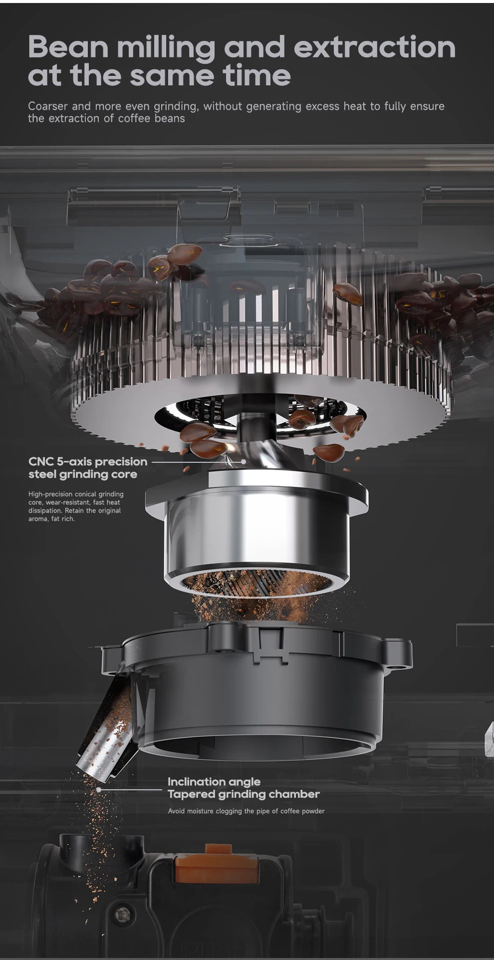 HiBREW Vollautomat 2025: H16 Touch-Display Cappuccino - Premium Barista Collection