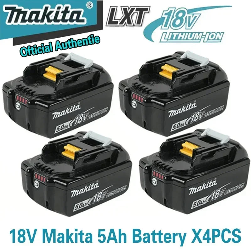 Batería Makita genuina de 18V, batería de herramientas eléctricas recargable de 6Ah, 18V makita con reemplazo de iones de litio