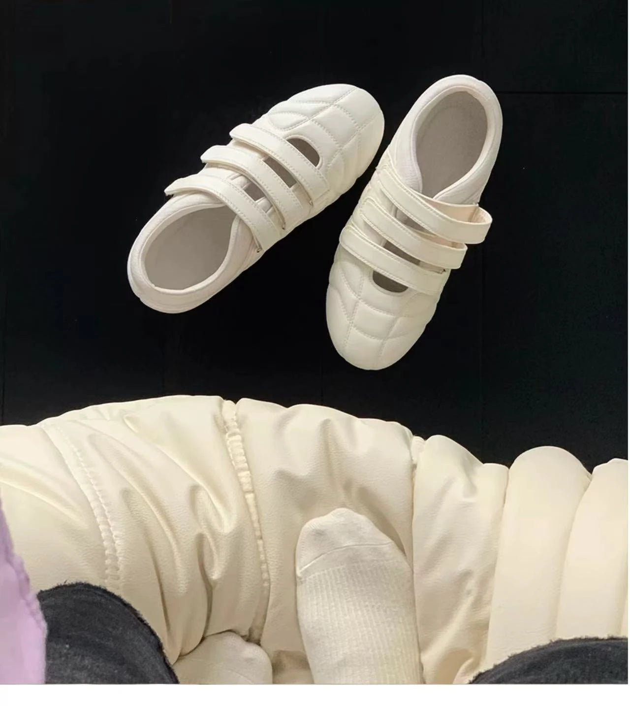 Women Loafers Shoes Fashion Retro Sandals Flats Elegant Woman Summer Shoes 2025 Trend Designer Shallow Cozy Lolita Zapatos Mujer