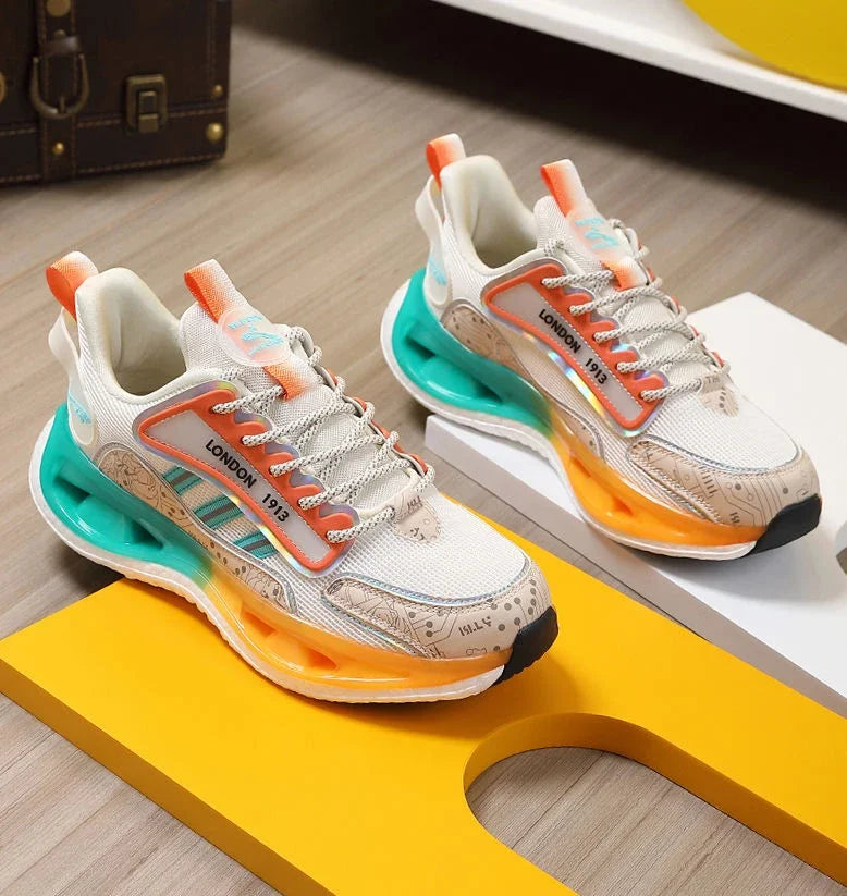 Herren Casual Sneakers Sommer - Stilvolle Gemischte Farbe Männer Schuhe - Y2K Hohe Qualität Jogging Walking Original Deals Breite Sports