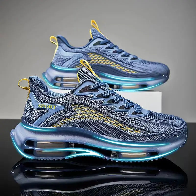 Men Walking Shoes Male Hollow Sole Sneakers Fashion Outdoor Casual Jogging Trainers Man Comfortable Light Soft Athletic Footwear