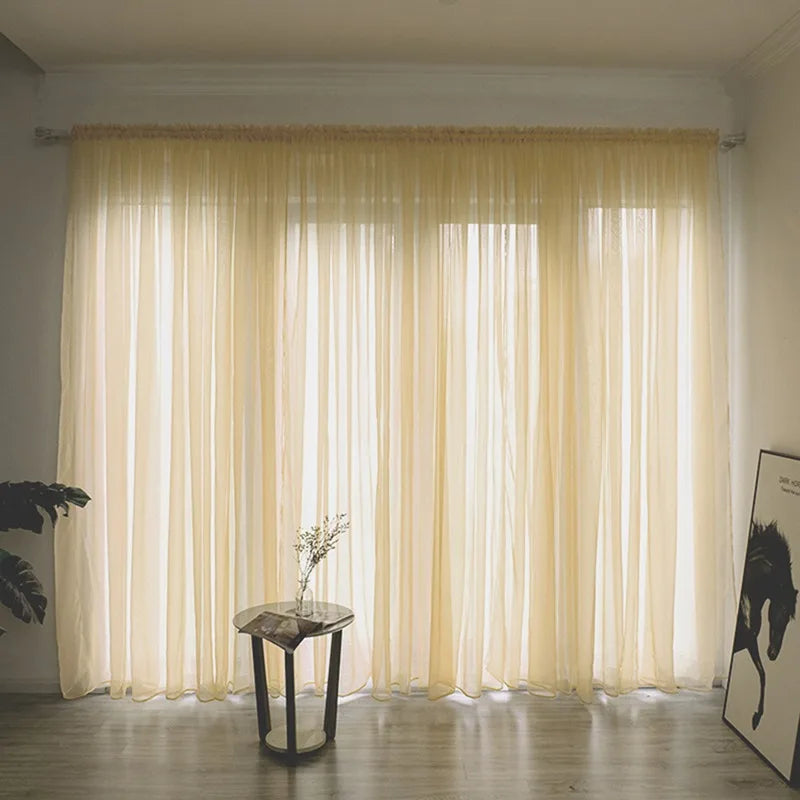 Zhejiang Vorhang Transparent - 100x200cm Polyester 1Stk