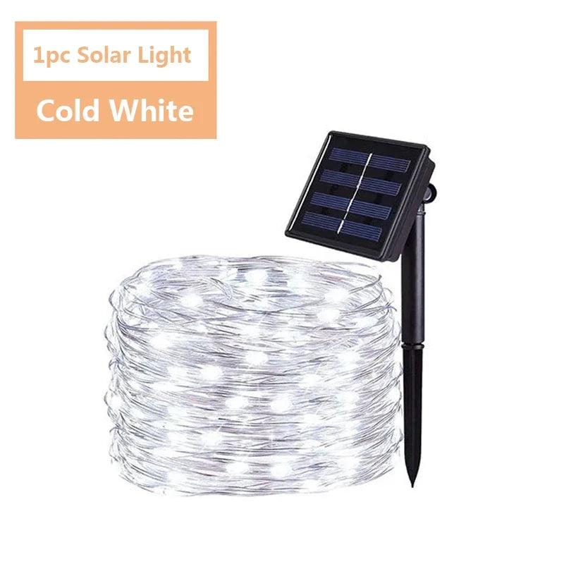 ZTree LED Lichterkette Außen Solar - Kapazität Batterie, Leistung, Länge