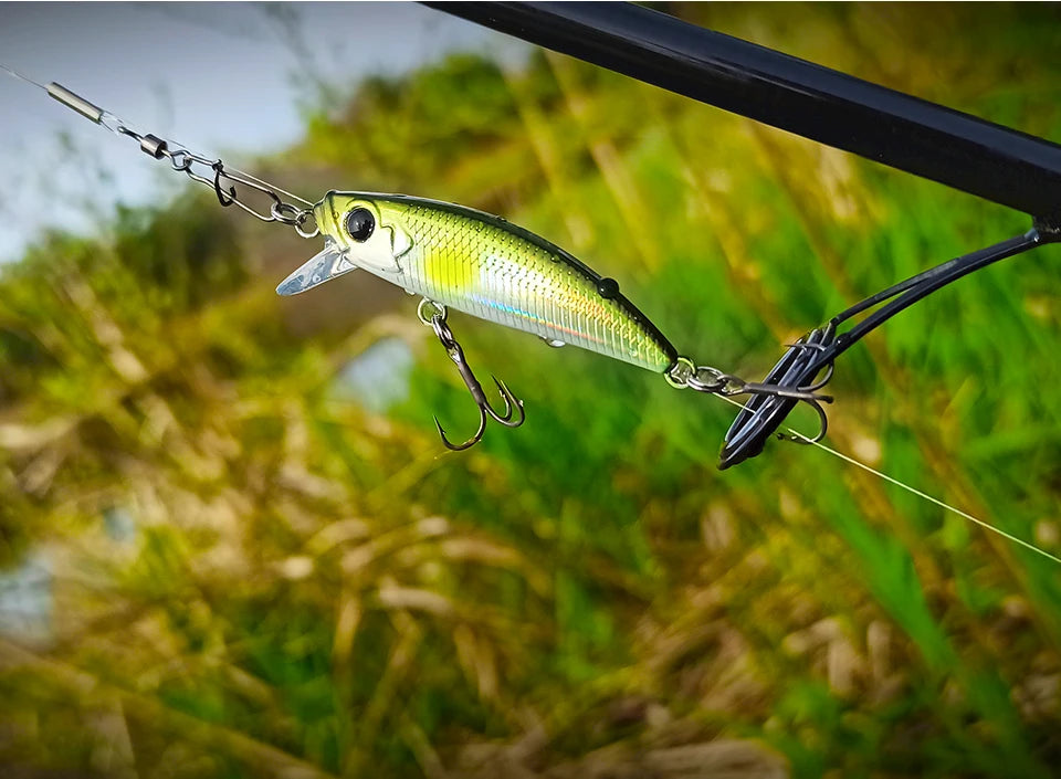 TSURINOYA 46S Sinking Minnow Fishing Lure Intruder 46mm 5g Artificial Trout Ajing Stream Lake Jerkbait Rockfishing Hard Baits