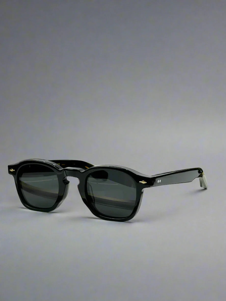 JACQUES MARIE MAGE Zephirin Classic Retro Oval Sunglasses Luxury Acetate Eyewear