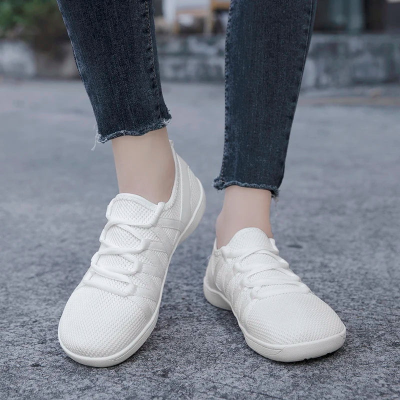 Barefoot Sneakers Women Comfortable Wide Toe Casual Shoes Spring Outdoor Walking Shoe Soft Sole Flats Loafers Size 36-42