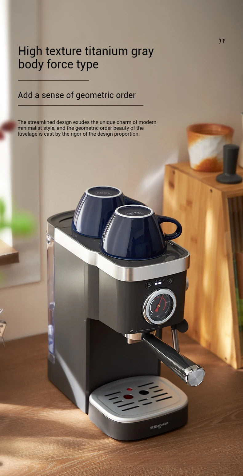 Italienische Kaffeemaschine 2025: 20Bar Espresso-Automat - Premium Barista Collection