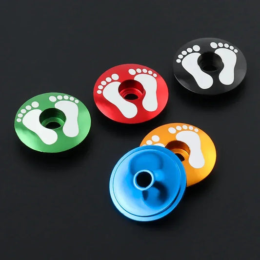 MUQZI Berg Fahrrad Steuersatz Abdeckung Aluminium Legierung Ultra-Leicht Schüssel Abdeckung Rennrad Fixed Gear Faltteile Steuersatz Top Kappe - Golden Bridge Store