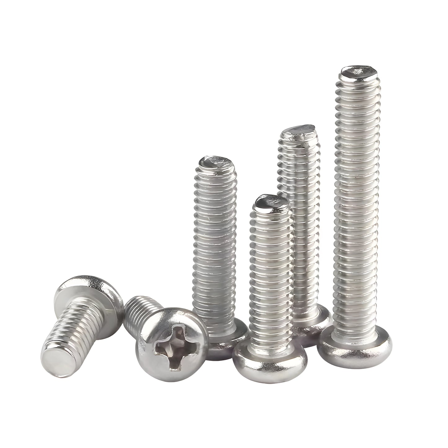 DIY Supplies Kreuz Schrauben Edelstahl - M2 M8 3-100mm