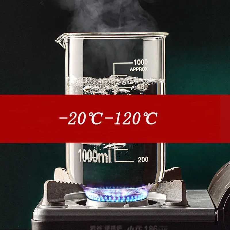 YWDLH 3er Messbecher Hitzebeständig - 250ml 500ml 1000ml