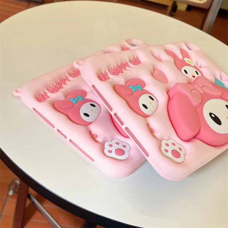 CartoonMelody 3D Hülle Stoßfest - iPad 10,2'' kompatibel