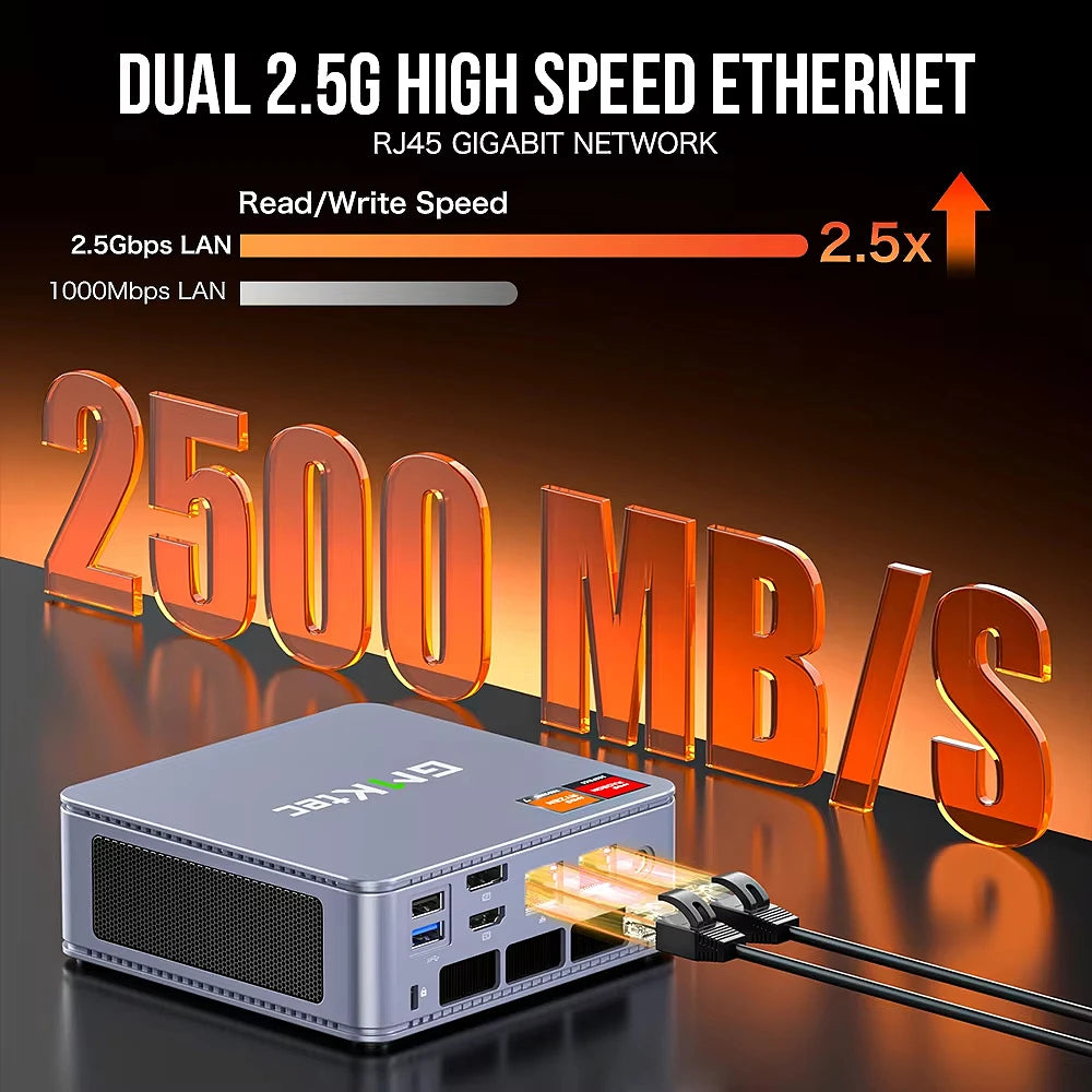 GMKtec K6 AMD R7-7840HS - 16 GB RAM 5,1 GHz Kompakt