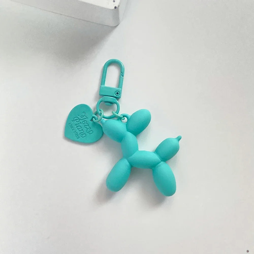 Damen Schlüsselanhänger 2025 - Adorable Balloon Dog Y2k Bag Charms Cute Puppies Acrylic