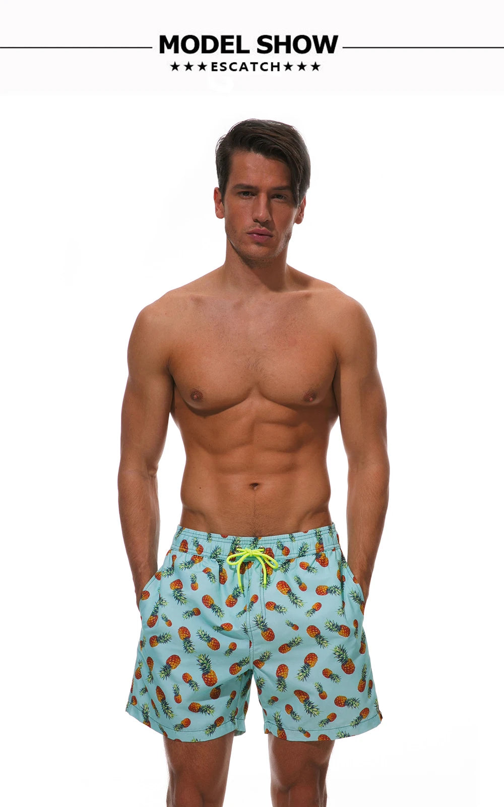 Schnelltrocknende Herren-Schwimmmode für den Sommer - Badeshorts für Männer - Sportswear - Beachwear - Fitness - Plus Size