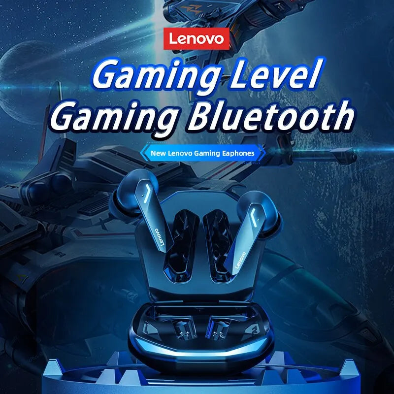 Căști de gaming 2025: Lenovo GM2 Pro Bluetooth 5.3 - Colecția Sports Wireless In-Ear Low Latency