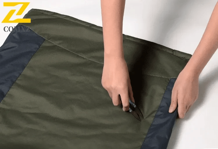 ArmeeGrün Parka Wasserdichtes Fleece - Größe 9XL, Dicke