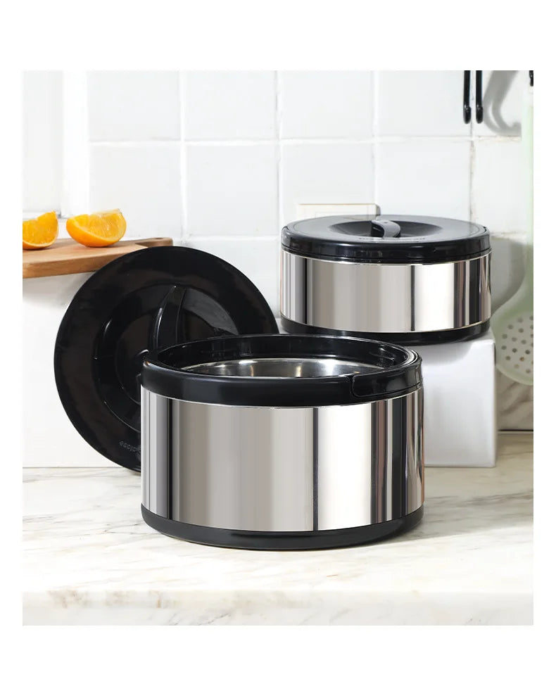 Large Capacity Commercial Portable Insulated Pot with Rice and Household Three Piece Set Insulated Bucket