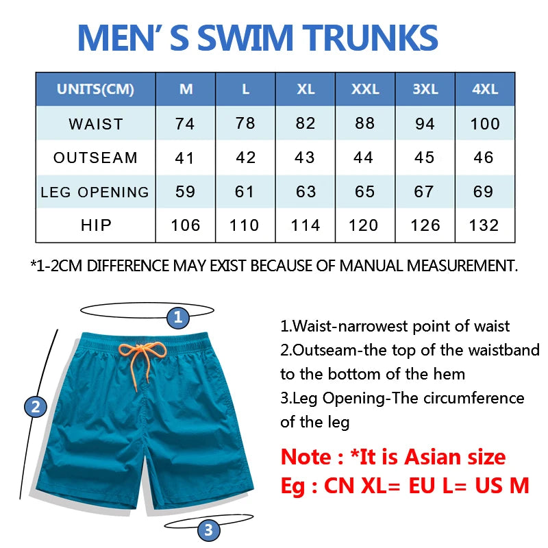 Herren-Badehose 2025: ESCATCH Man Swimwear Swim Shorts Trunks Beach Board Shorts - Swimming Pants Swimsuits Mens Running Sports Surffing Shorts Collection