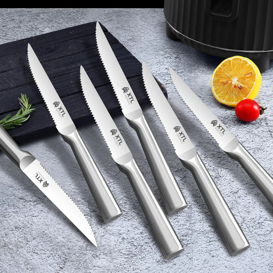 Seiko Steakmesser Set Scharfe Klinge - 4/6/8 Stück 20cm