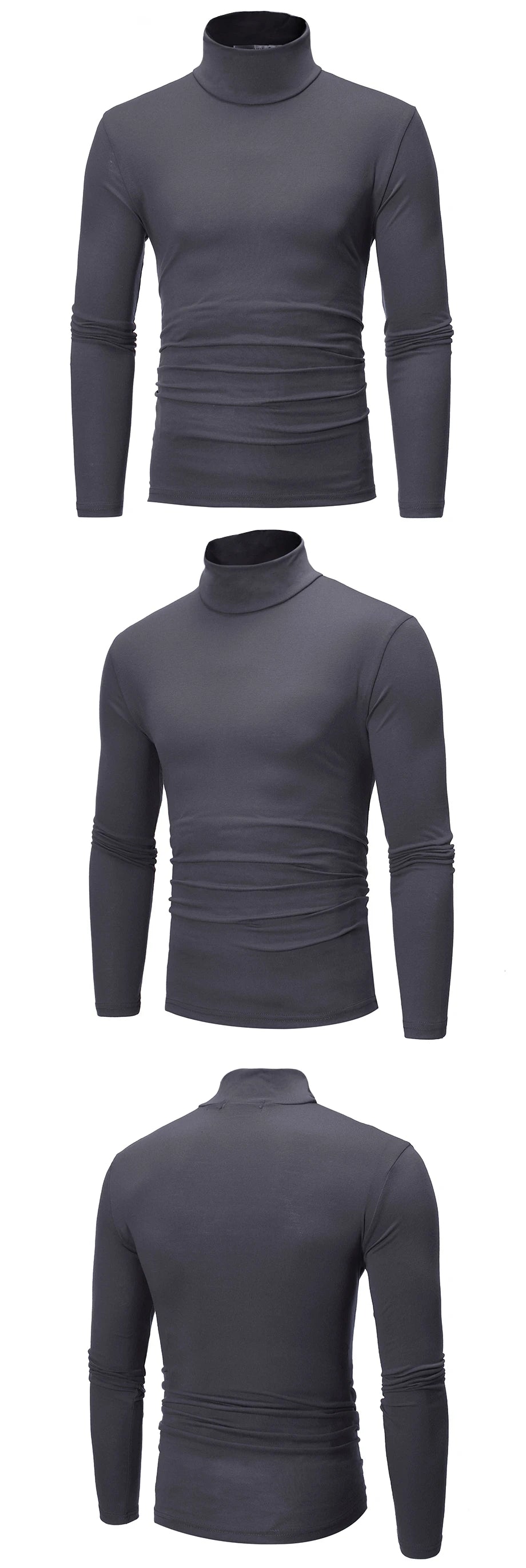 GAOKEM Thermo-Unterwäsche Tops - Größe M, Slim Fit, Langarm