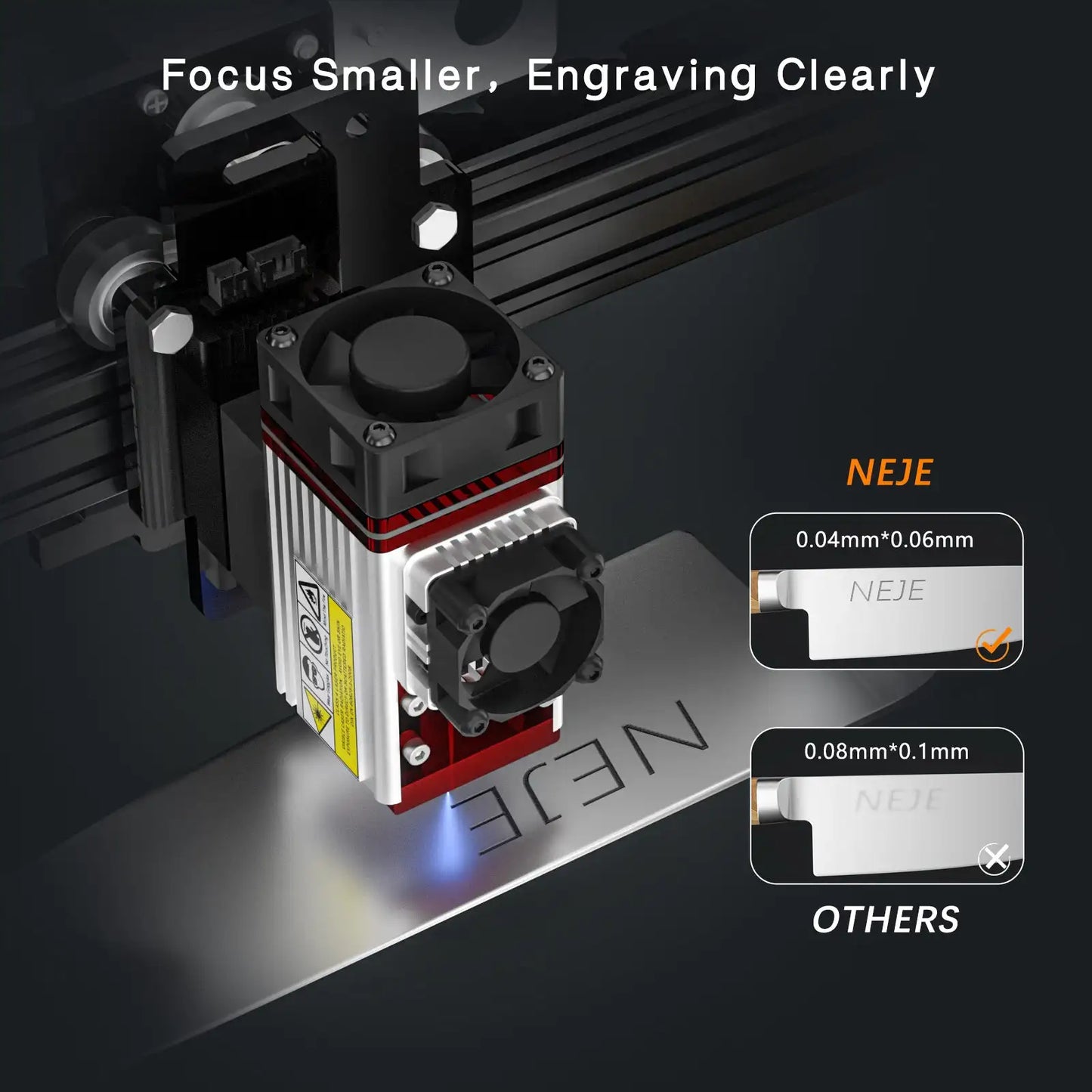 Lasergravur-Maschine 2025: NEJE 5 PLUS Laser Engraver 255 x 420 mm Professional Laser Engraving Machine Laser Cutter Lightburn Wireless Control Laser CNC Collection