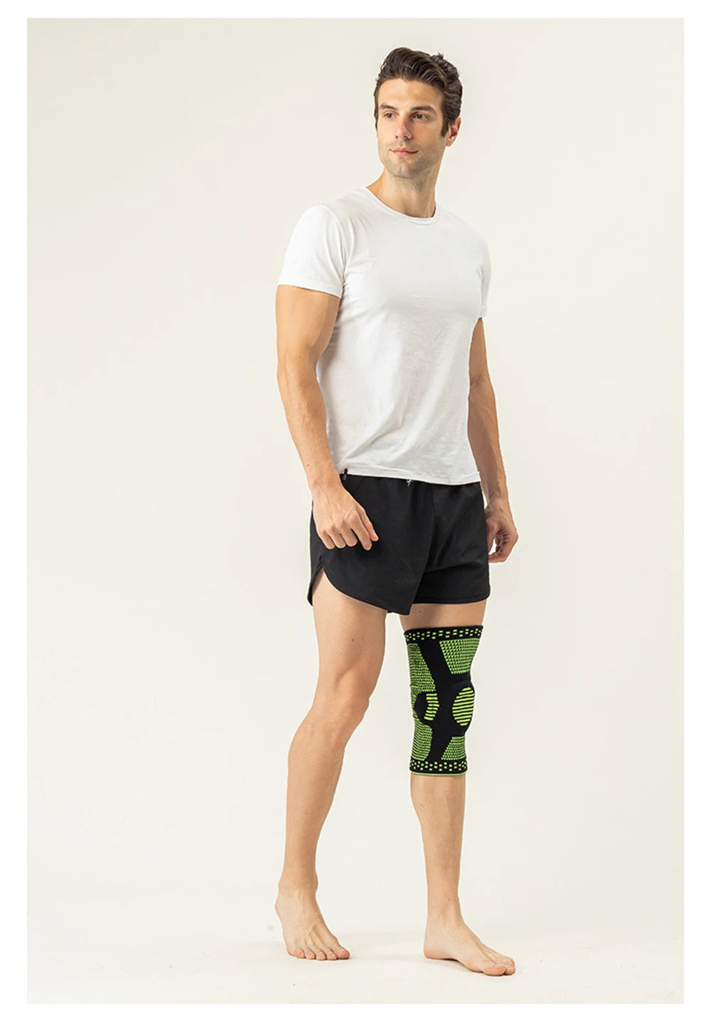 PatellaPro Knie Patella Protektor Silikon - Kompression Gr M