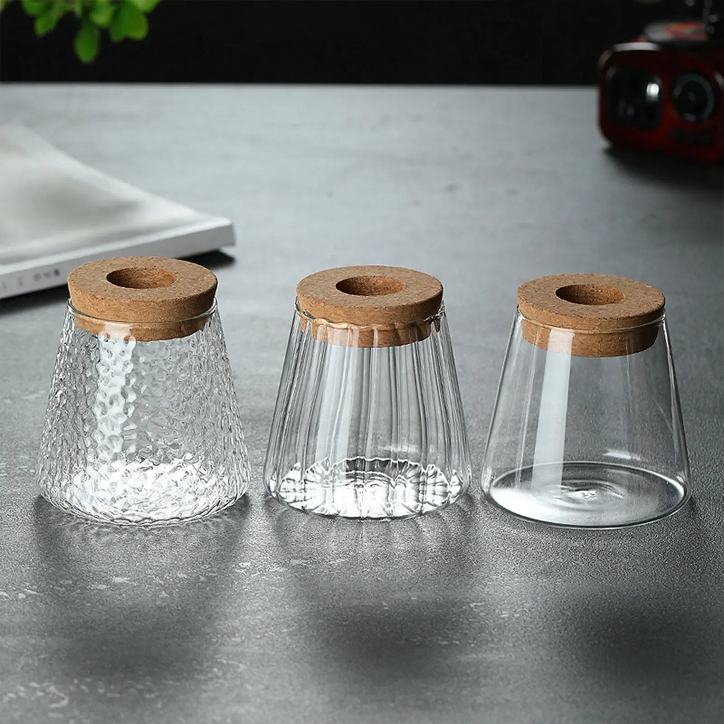 Mini Hydroponic Flower Pot Home Vase Decor Transparent Glass Soilless Plant Pots Tabletop Garden Pots Planters Home Decoration