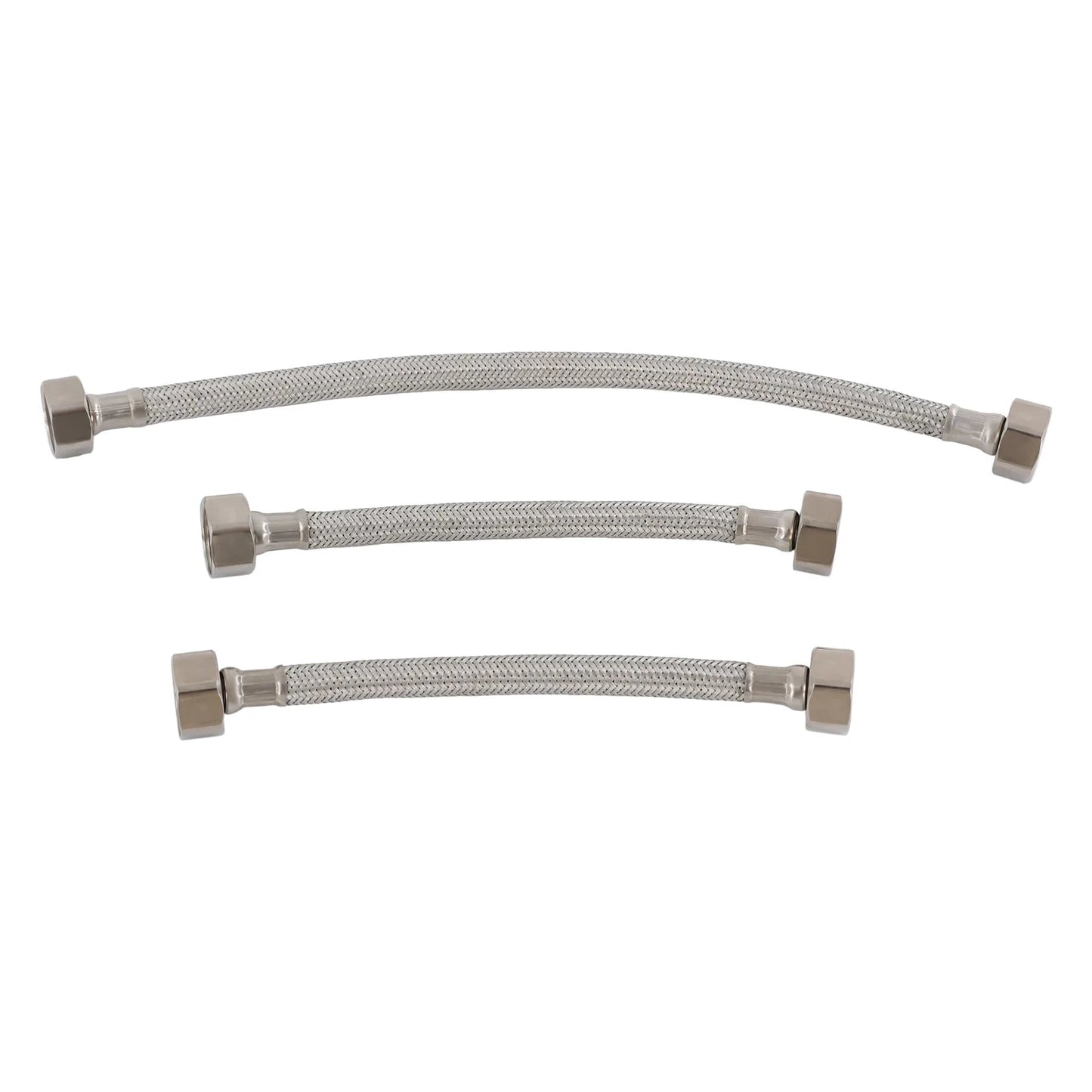 AquaNova Waschtischarmatur Verchromt Messingkörper 5Loch Dreifachgriff