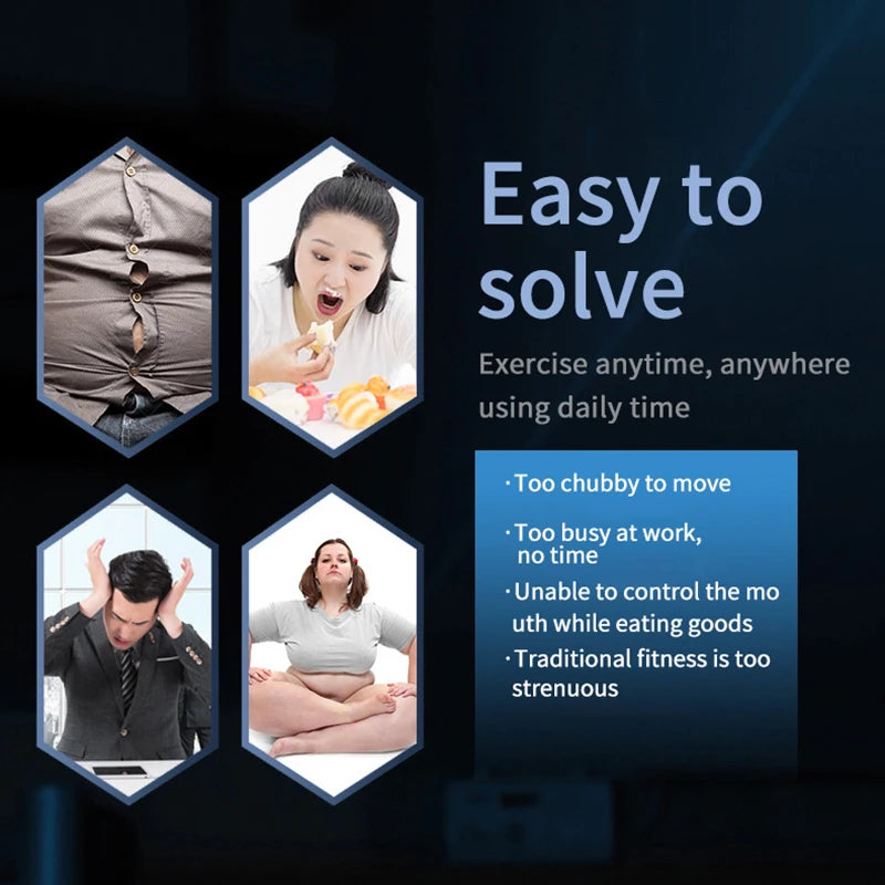 Centură abdominală cu stimulator muscular LGFU EMS - USB CE SML