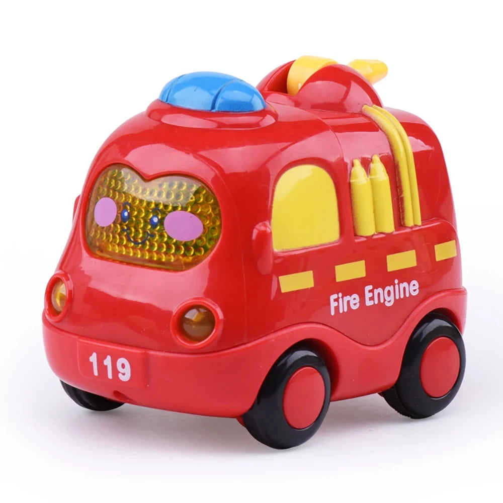 Baby Spielzeug Autos Für Jungen Kinder Elektrische Feuerwehr Taxi Fahrzeug Spielzeug Plastik Rückzieh Autos Kinder 2 Bis 4 Jahre Pädagogisch Spiel