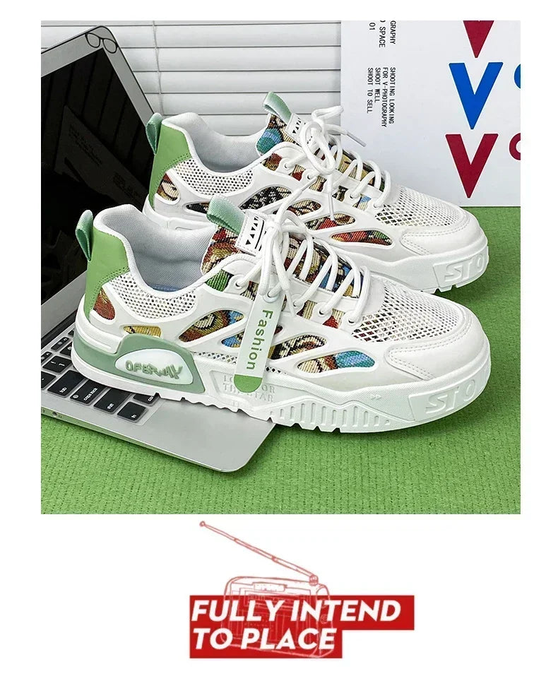 Zapatillas Hombre 2024 - Adidași de lux pentru skateboard, Tenis Masculino Respirable și Cómodo (Casual/Running)