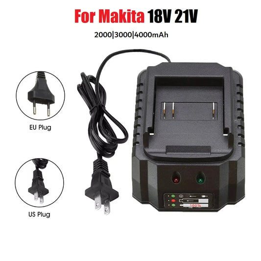 Ladegerät 2025: Makita-18V Electric-Tool Battery-Charger - Professional Power Collection
