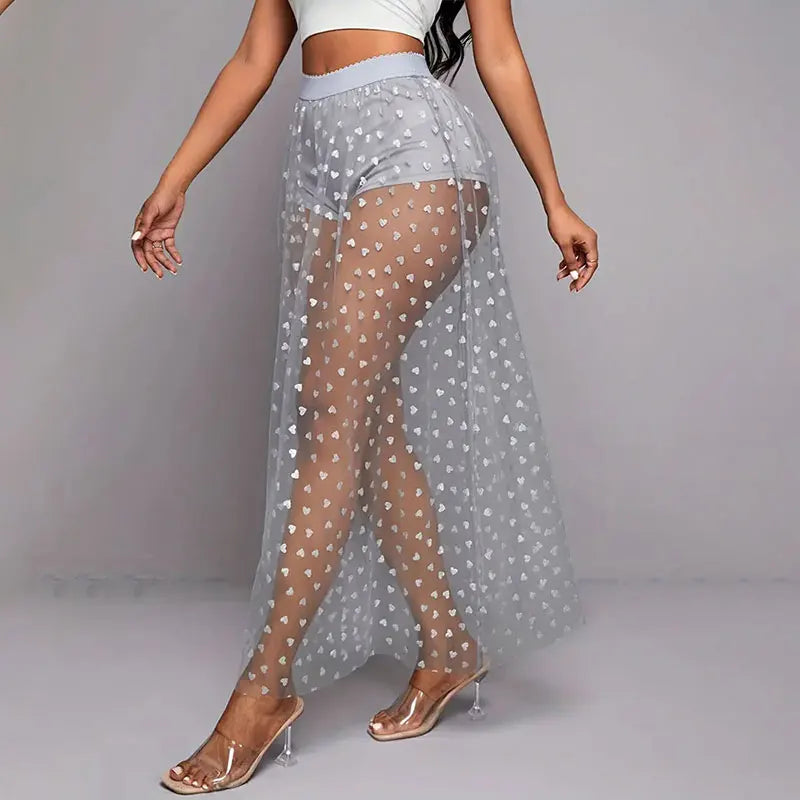 Eleganza Noir Spitzenkleid Gothic - Maxi Spitze S Bis XL